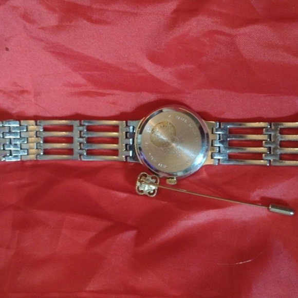 Gruen Embassy Watch+Swank Gold Tie Pin - Picture 4 of 4